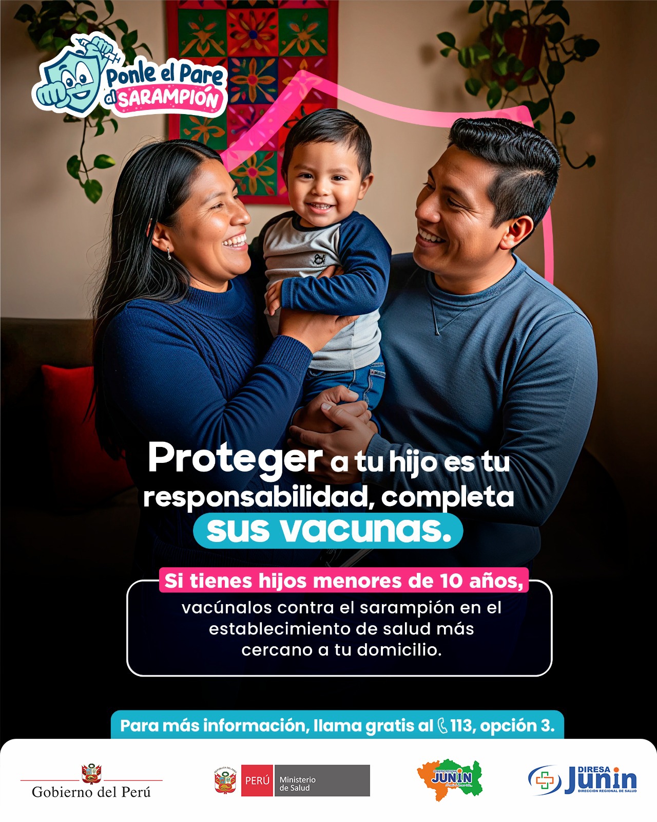 Boletín informativo sobre sarampión